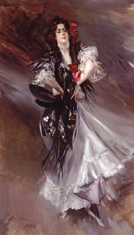 Giovanni Boldini The Spanish Dance,Portrait of Anita